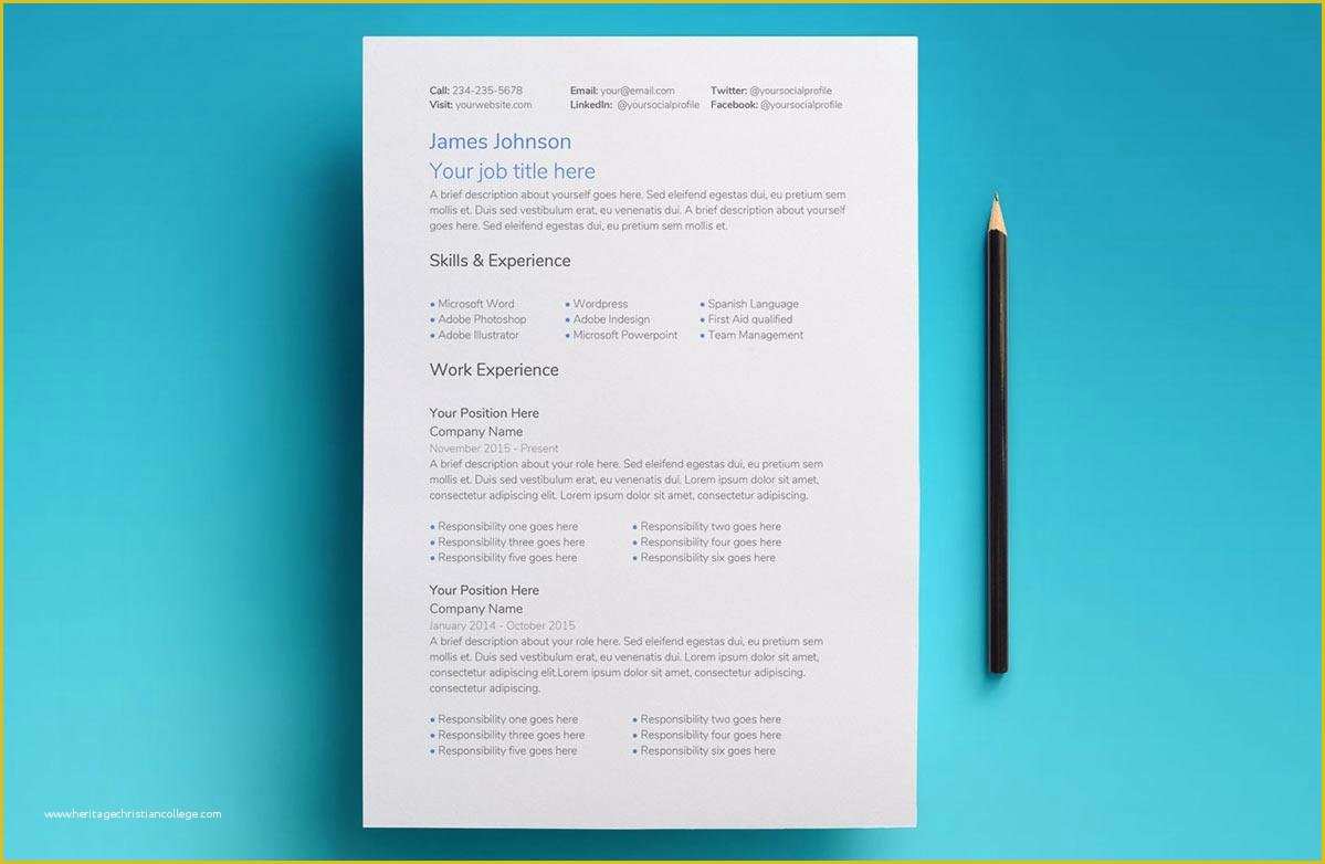 Google Docs Resume Template Free Of Google Docs Resume Templates 10 Free formats to Download