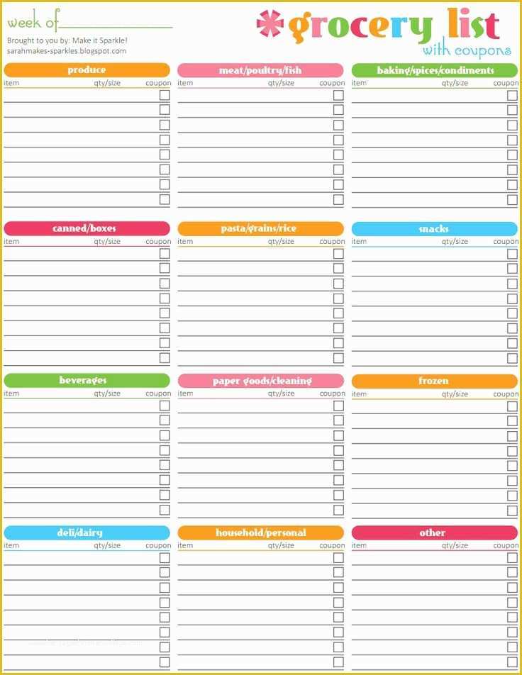 Google Docs Templates Free Of Meal Planner Template Google Docs