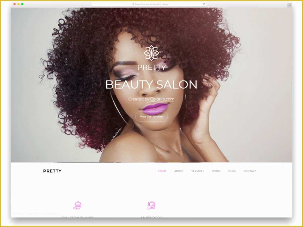 Hair Salon Website Templates Free Of 22 Free Hair Salon Website Templates to Properly Groom