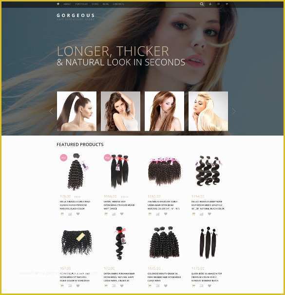 Hair Salon Website Templates Free Of 23 Hair Salon Website themes & Templates