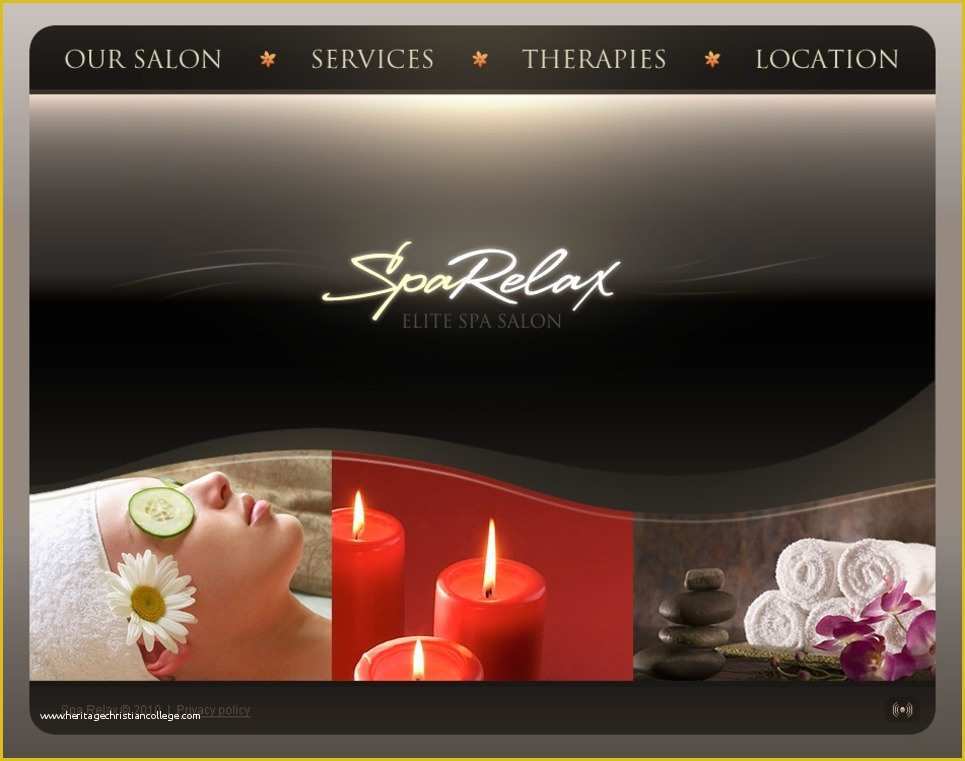 Hair Salon Website Templates Free Of Beauty Salon Swish Template