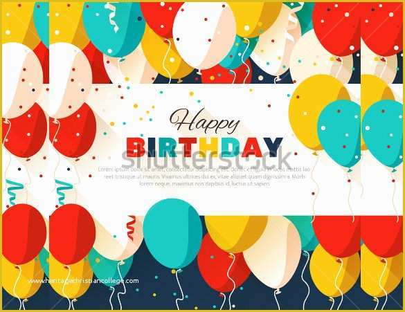 Happy Birthday Poster Template Free Of Birthday Poster Design Template – Best Happy Birthday Wishes