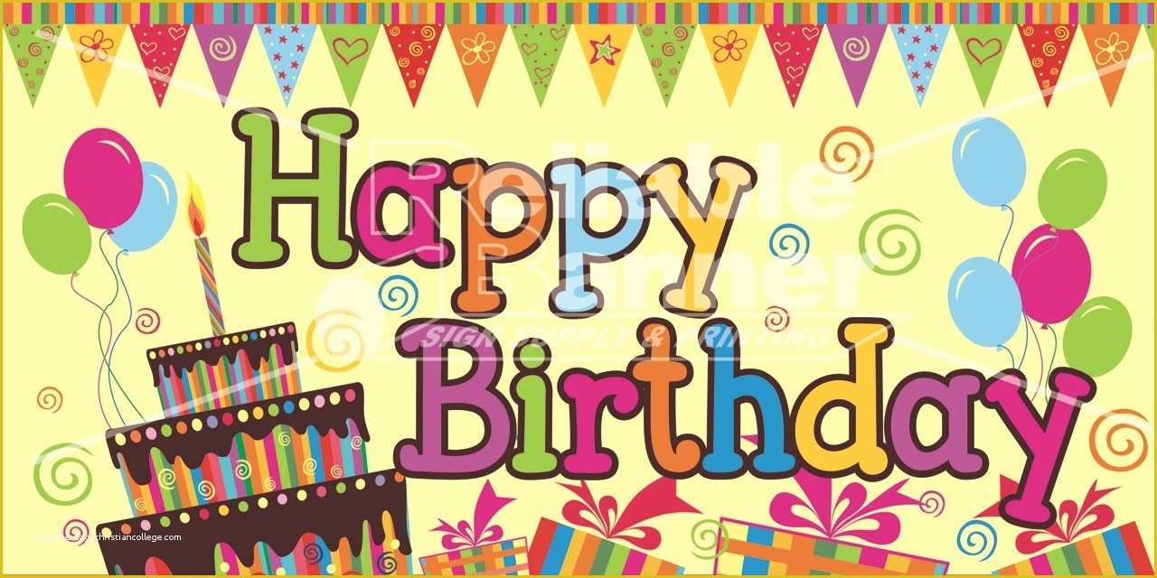 Happy Birthday Poster Template Free Of Happy Birthday Posters 2