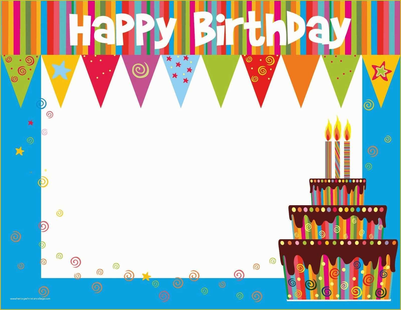 Happy Birthday Poster Template Free Of Printable Birthday Cards Printable Birthday Cards