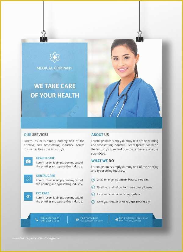 Health Flyer Template Free Of 17 Medical Flyer Templates Psd Ai Eps