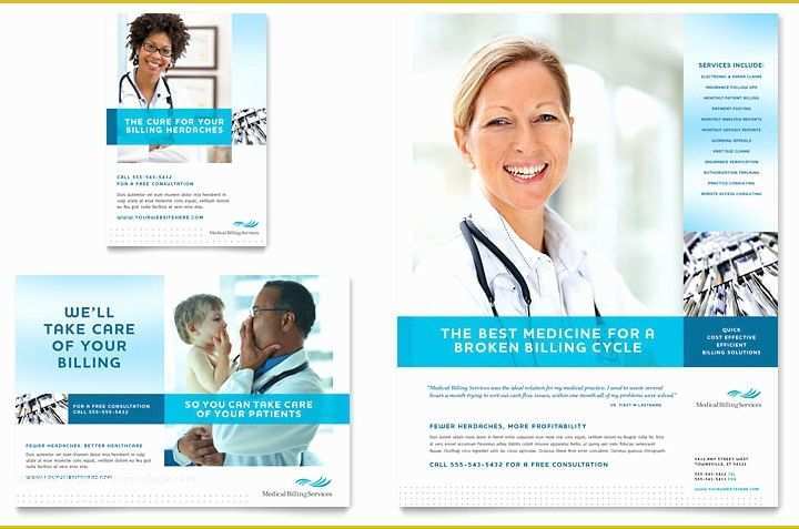 Health Flyer Template Free Of Medical Billing &amp; Coding Flyer &amp; Ad Template Word