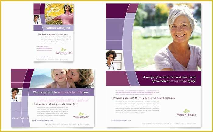Health Flyer Template Free Of Women S Health Clinic Flyer & Ad Template Design