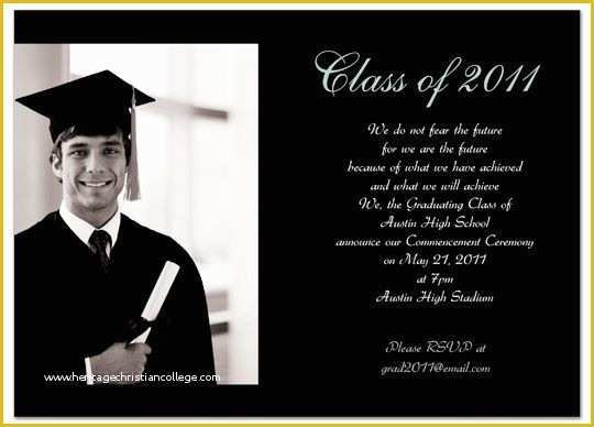 High School Graduation Invitation Templates Free Of 17 Best Images About Graduation Invite On Pinterest