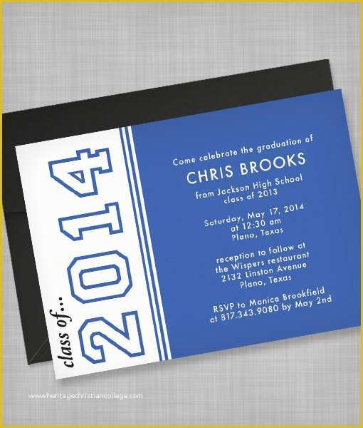 High School Graduation Invitation Templates Free Of High School Graduation Invitation Template – Download & Print