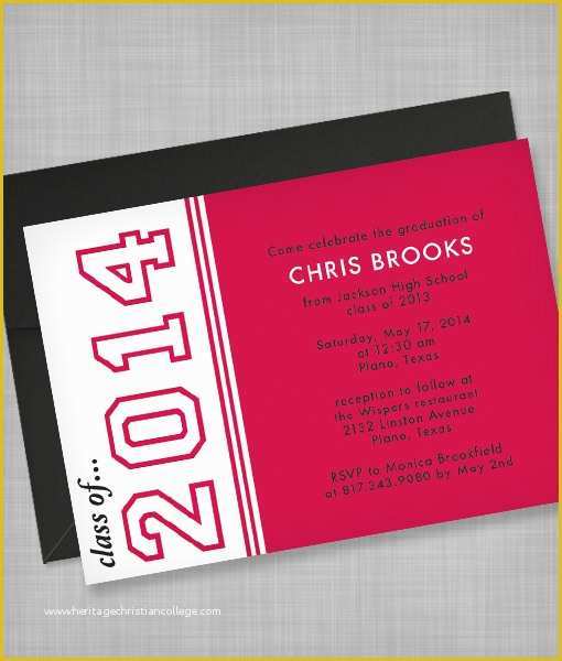 High School Graduation Invitation Templates Free Of High School Graduation Invitation Template – Download &amp; Print