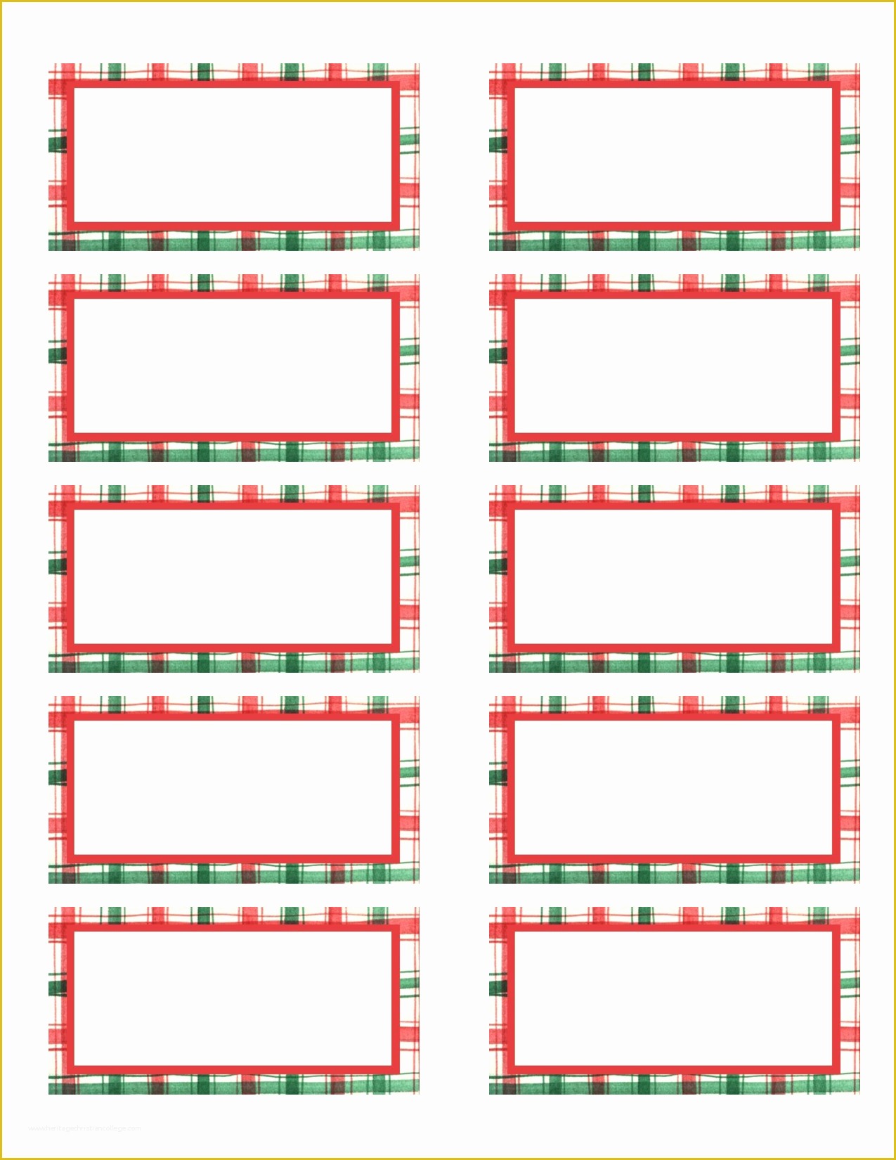 Holiday Labels Template Free Of 7 Best Of Avery Printable Gift Tags Avery