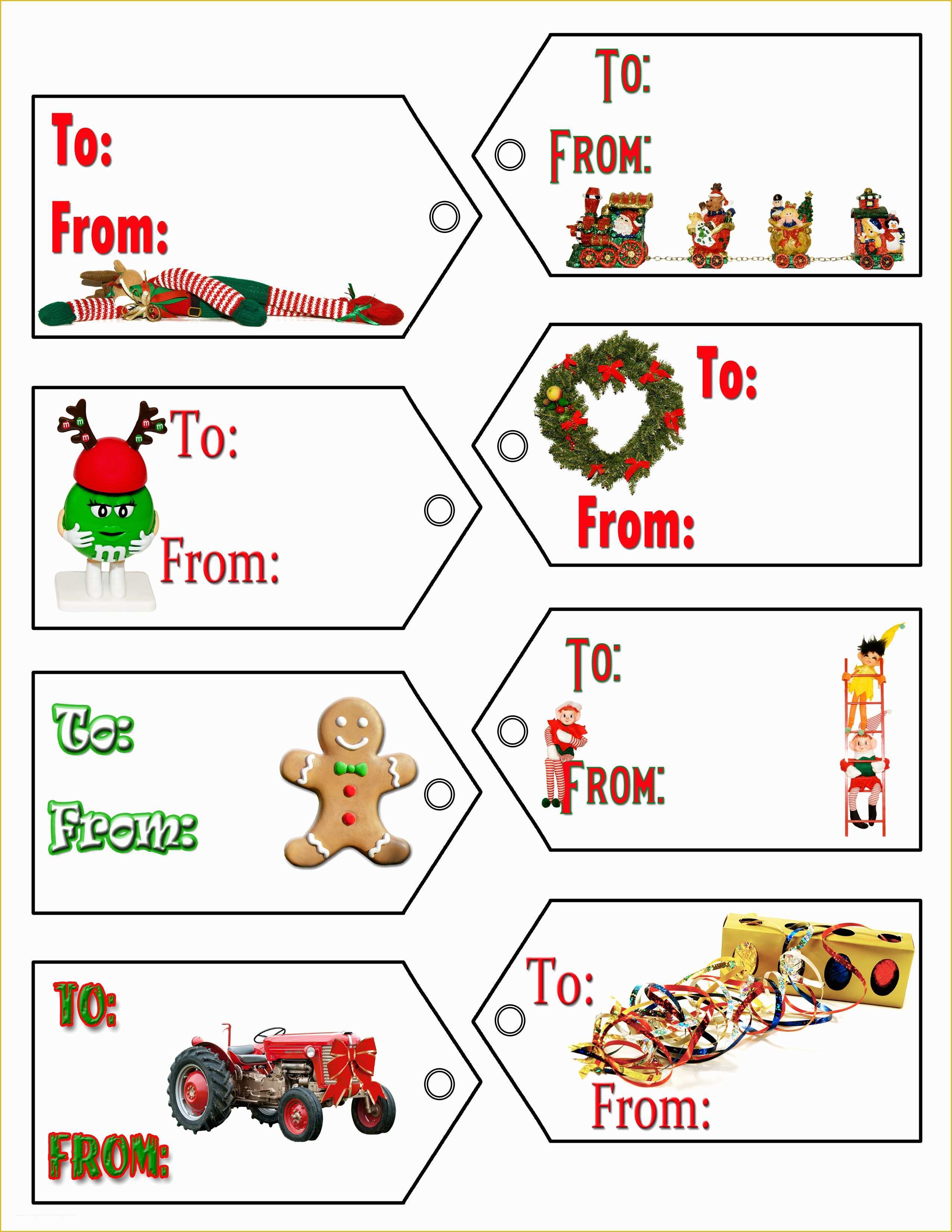 Holiday Labels Template Free Of Christmas Gift Label Templates – Happy Holidays