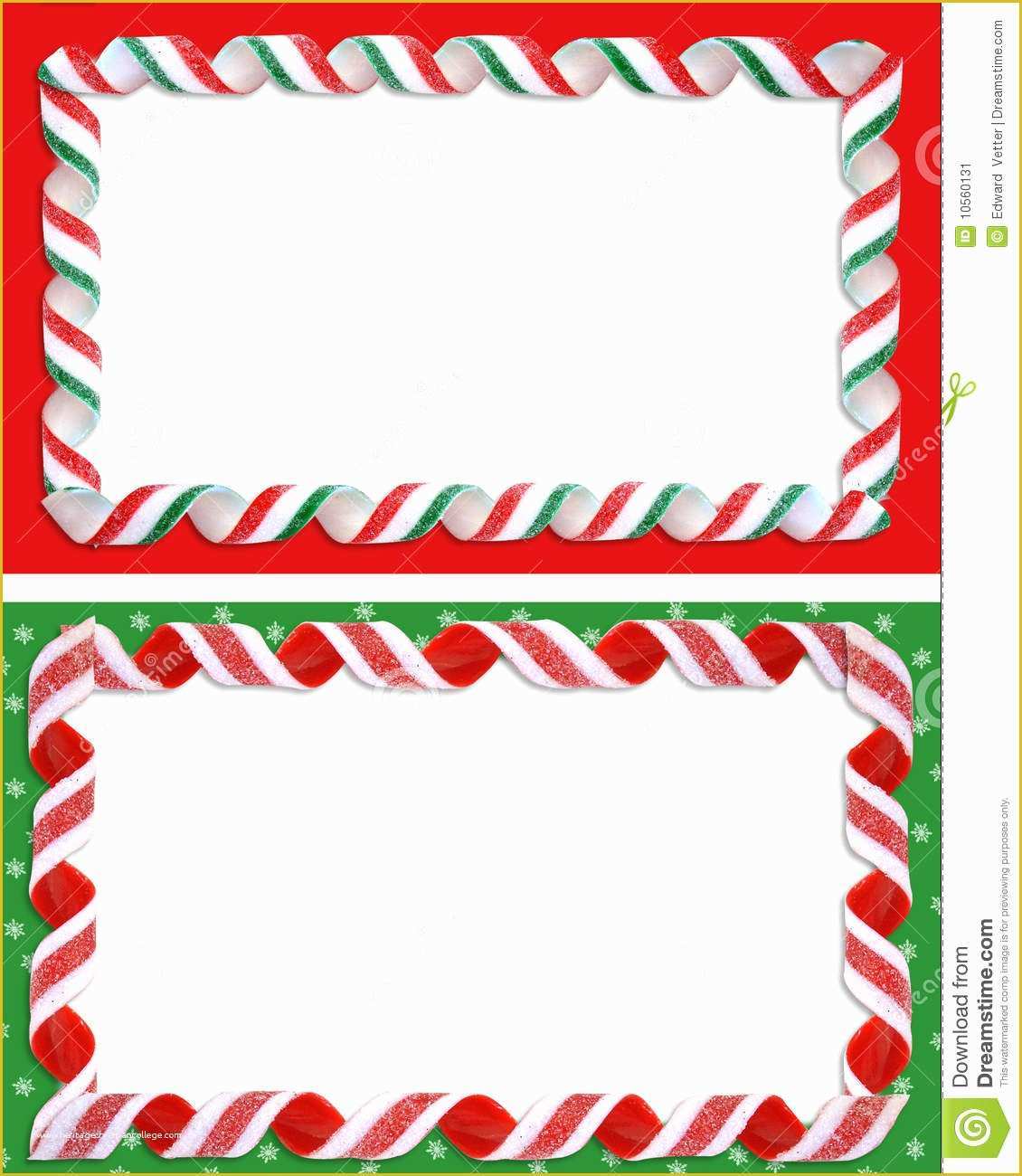 Holiday Labels Template Free Of Christmas Labels Borders Blank Stock Illustration