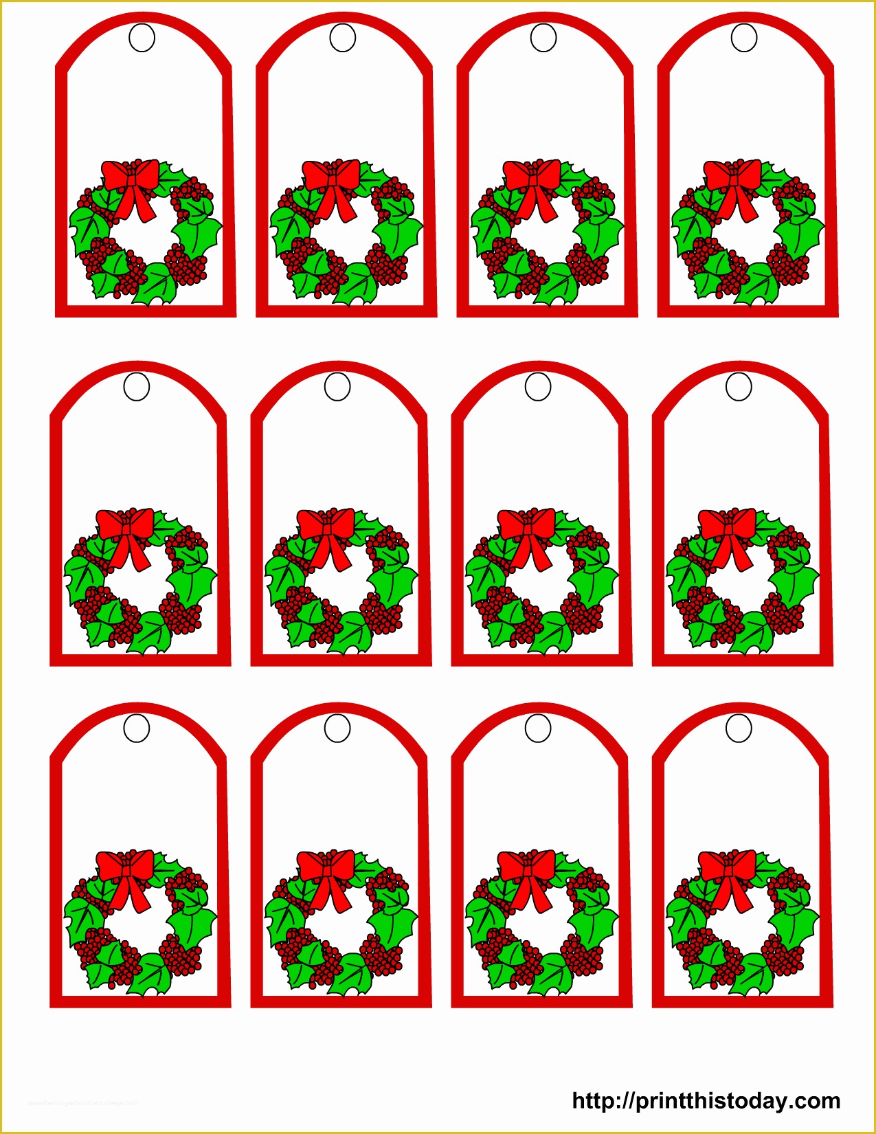 Holiday Labels Template Free Of Editable Calendar Template – 2017 Printable Calendar