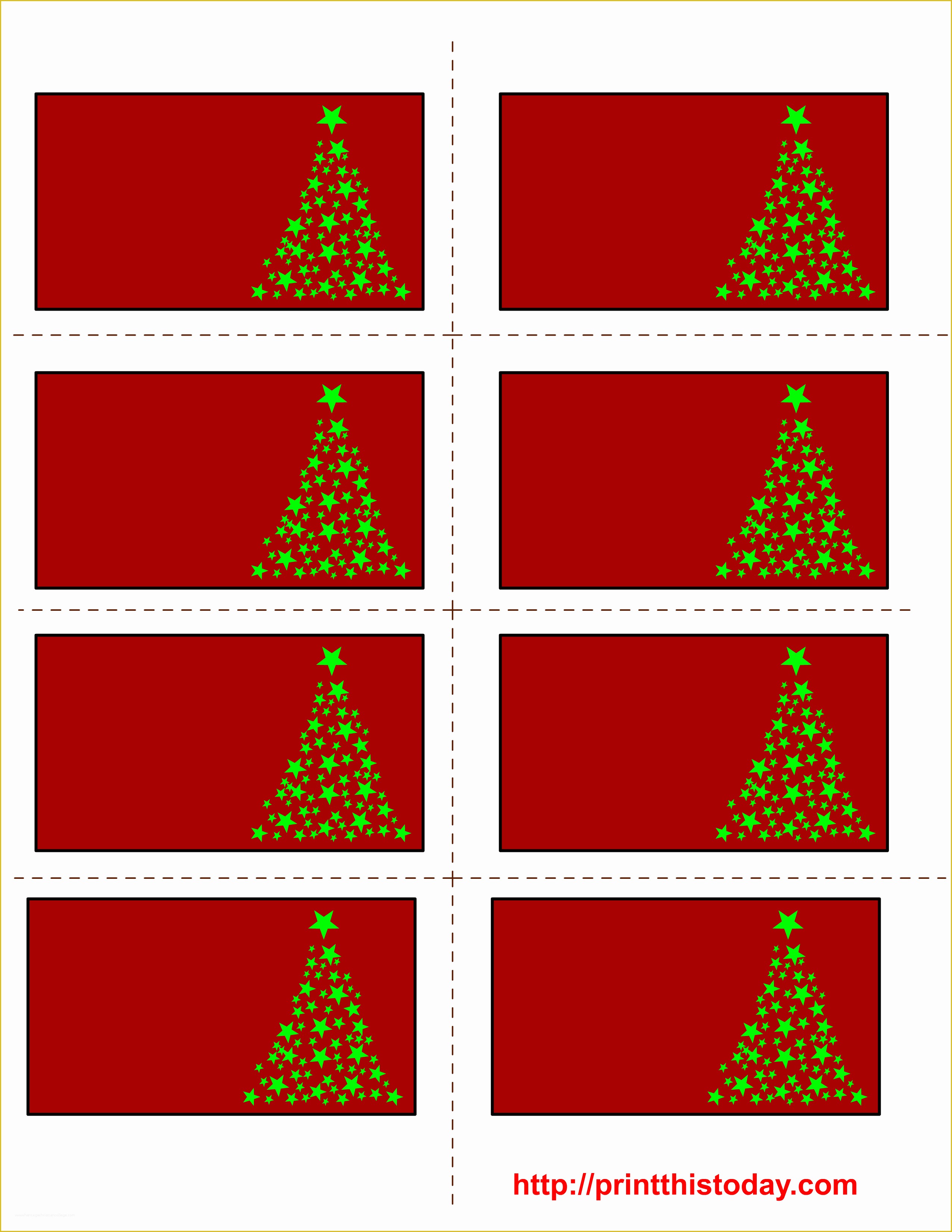 Holiday Labels Template Free Of Free Printable Christmas Labels with Trees