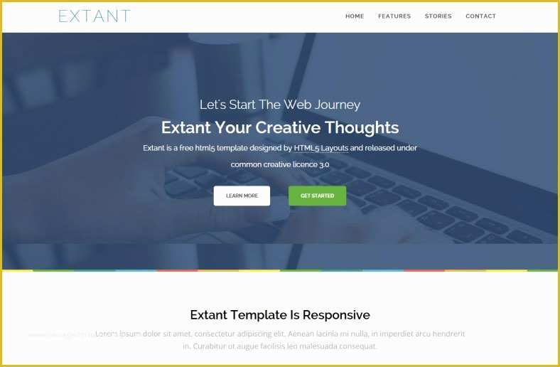 Html Web Application Templates Free Download Of 48 Free Website themes & Templates