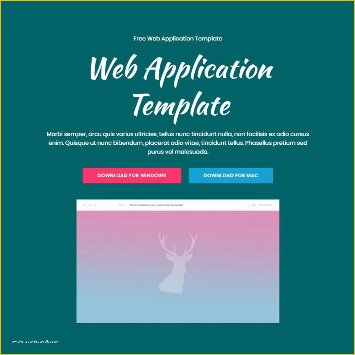 Html Web Application Templates Free Download Of Free Bootstrap 4 Template 2019