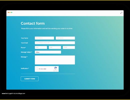 Html Web Application Templates Free Download Of PHP form Builder with Drag &amp; Drop Editor