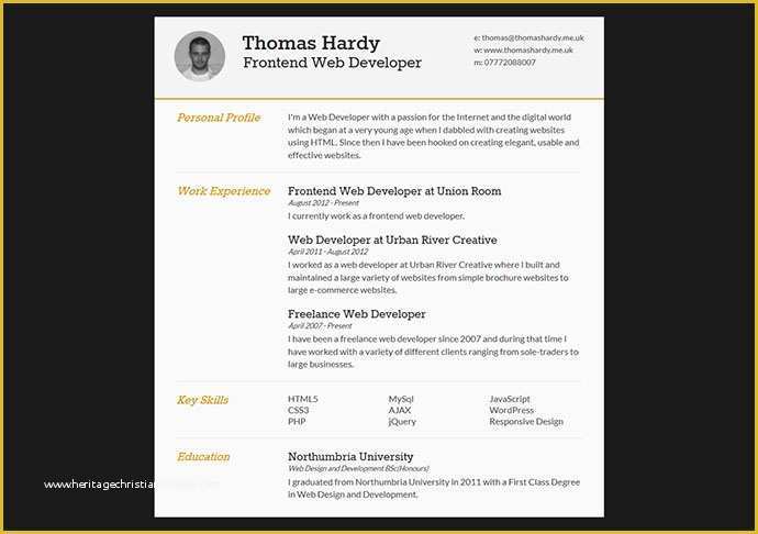 Indesign Resume Template Free Download Of 28 Free Cv Resume Templates HTML Psd & Indesign