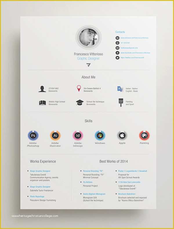 Indesign Resume Template Free Download Of 50 Beautiful Free Resume Cv Templates In Ai Indesign