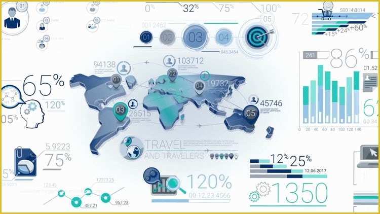 Infographic Template after Effects Free Of 35 Corporate Infographic Elements after Effects