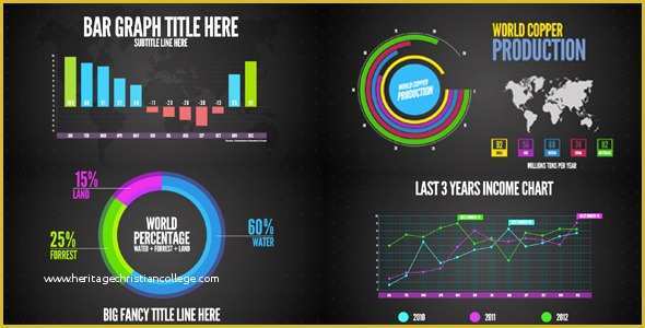 Infographic Template after Effects Free Of after Effects Project Files Infographics
