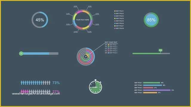 Infographic Template after Effects Free Of Flat Infographic Elements after Effects Templates