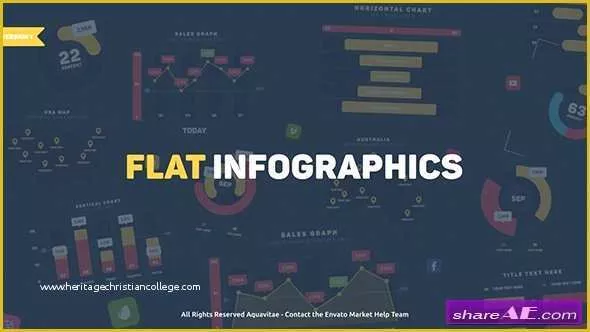 Infographic Template after Effects Free Of Videohive Flat Design Infographics Free after Effects