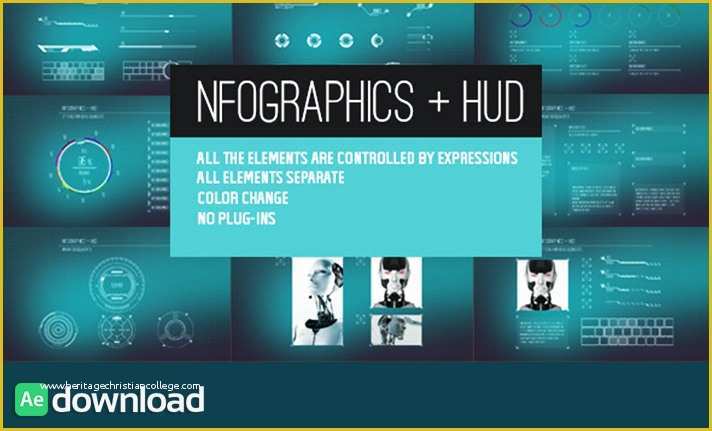 Infographic Template after Effects Free Of Videohive Infographics Hud Ae Project Free after