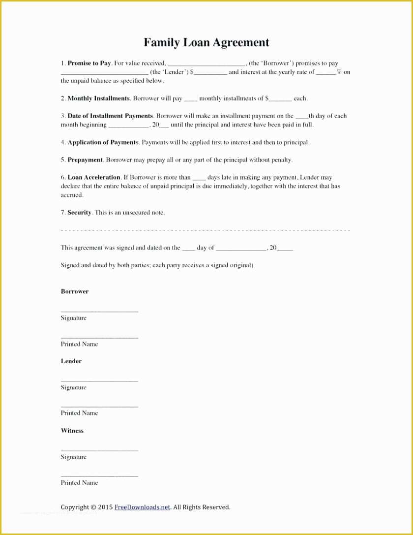 Installment Agreement Template Free Of Template Payment Installment Agreement Template