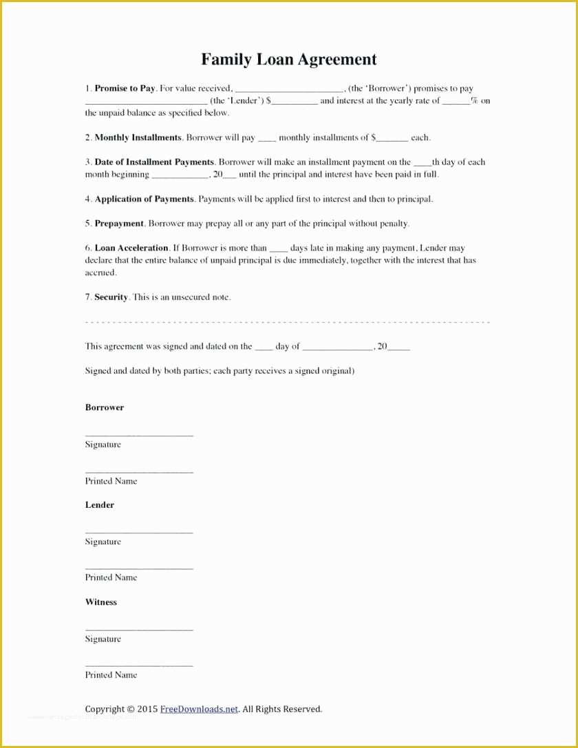 Installment Agreement Template Free Of Template Payment Installment Agreement Template