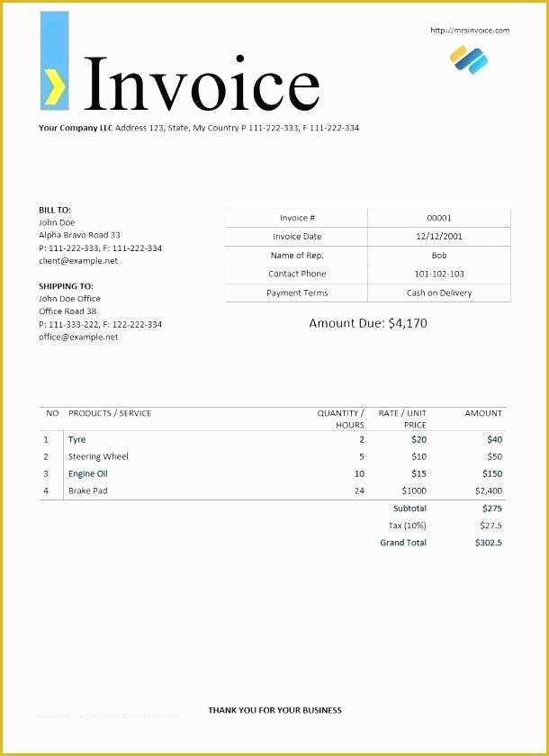 Invoice Template Mac Free Download Of Excel for Mac Free – Whatafanub