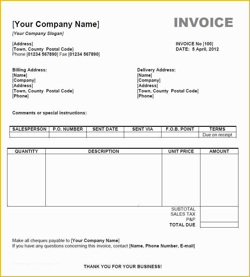 Invoice Template Mac Free Download Of Excel Invoice Template Mac Download What Will Excel