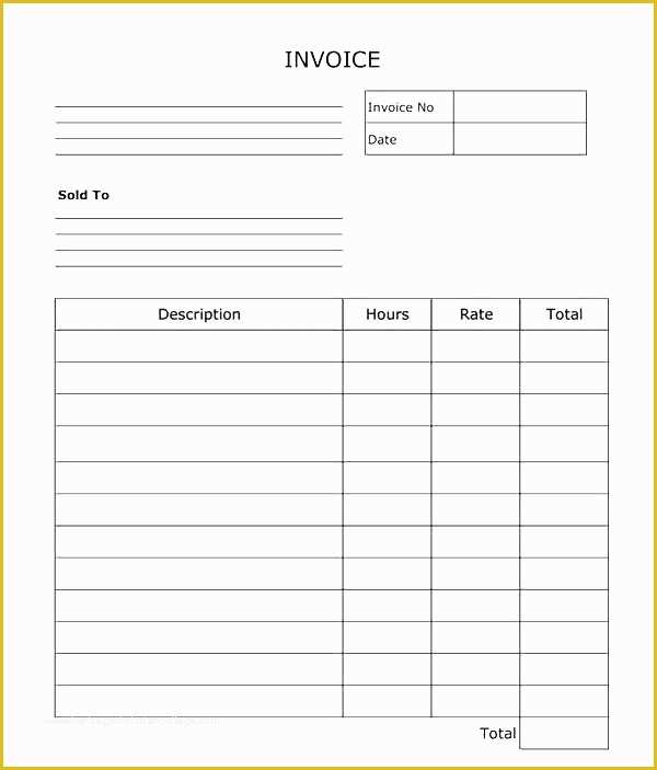 Invoice Template Mac Free Download Of Free Invoice Templates for Mac – thedailyrover