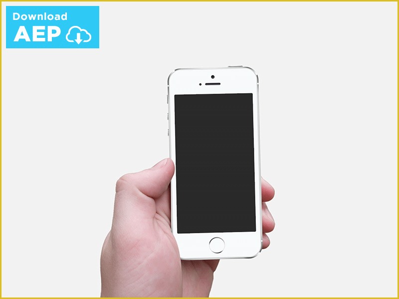iPhone 6 after Effects Template Free Of Free after Effects Ui iPhone Presentation Template by