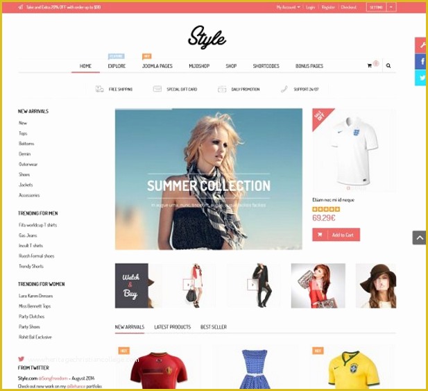 Joomla Shopping Cart Template Free Download Of 15 Joomla E Merce Templates [free & Premium]