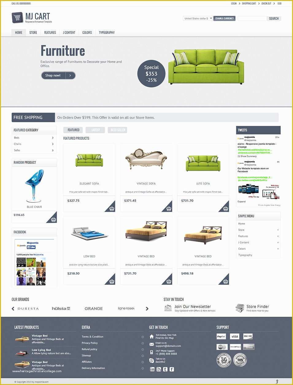 Joomla Shopping Cart Template Free Download Of 25 Best Joomla E Merce Templates Free & Premium themes