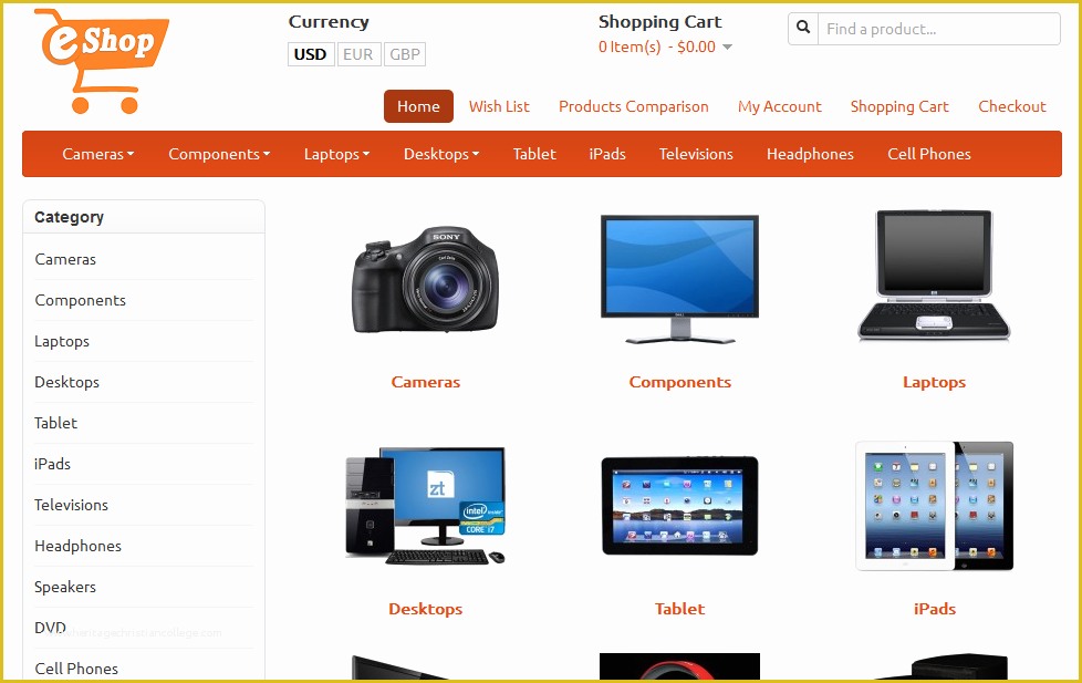 Joomla Shopping Cart Template Free Download Of Download Eshop V 1 1 5 for Joomla Template 2 5 3 X