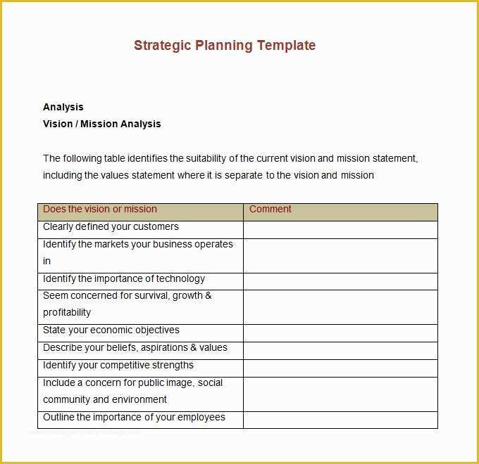 Key Account Plan Template Free Download Of Strategic Account Plan Template 8 Free Word Pdf