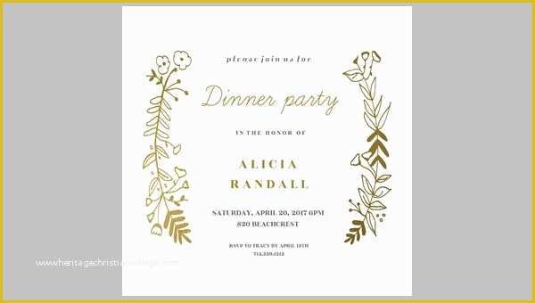 Lake Party Invitation Templates Free Of Blank Dinner Invitation Template