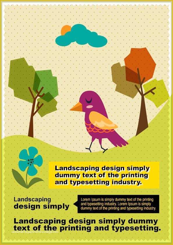 Landscape Templates Free Of Free Landscaping Flyer Templates to Power Lawn Care