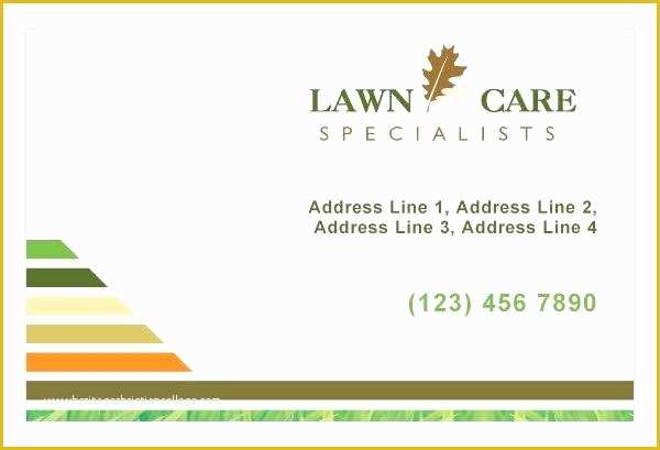 Lawn Care Business Card Templates Free Downloads Of Lawn Maintenance Business Cards Landscaping Care Mower