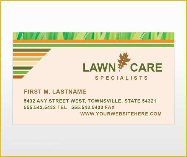 Lawn Care Business Card Templates Free Downloads Of Printable Lawn Care Invoice