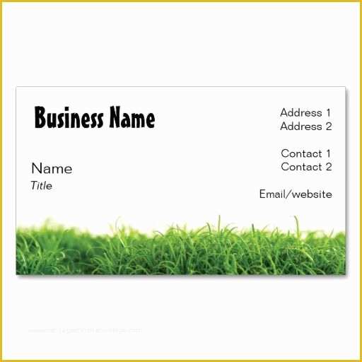 35 Lawn Care Business Card Templates Free