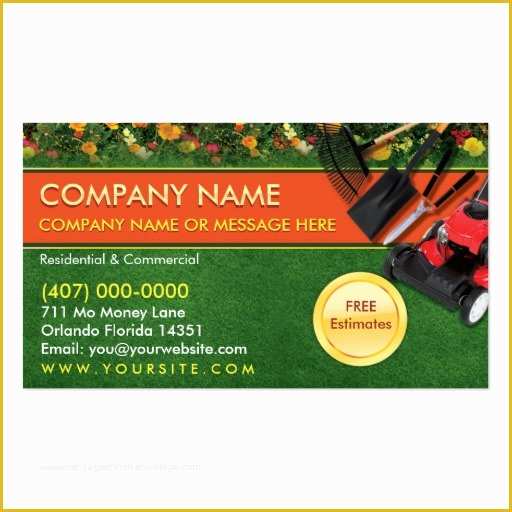 Lawn Care Business Card Templates Free Of Landscaping Lawn Care Mower Business Card Template