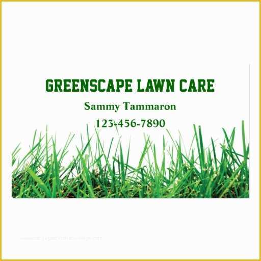 Lawn Care Business Card Templates Free Of Lawn Care and Landscaping