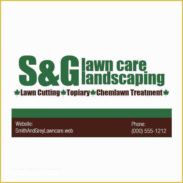 Lawn Care Business Card Templates Free Of Lawn Care Business Cards Five Customizable Templates