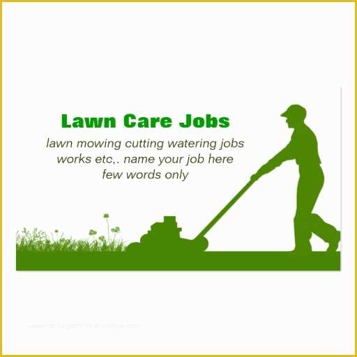 Lawn Care Business Card Templates Free Of Lawn Care Grass Cutting Business Card