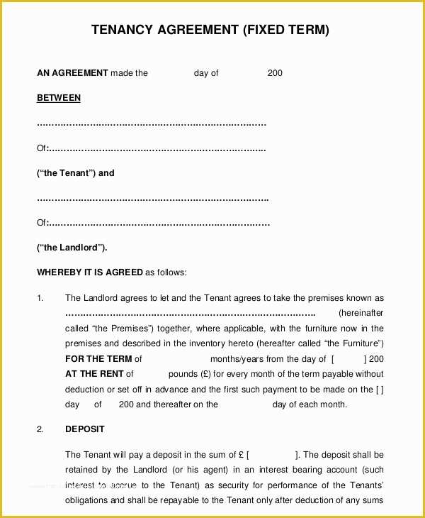 Lease Agreement Template Free Of 10 Month to Month Rental Agreement Free Sample Example