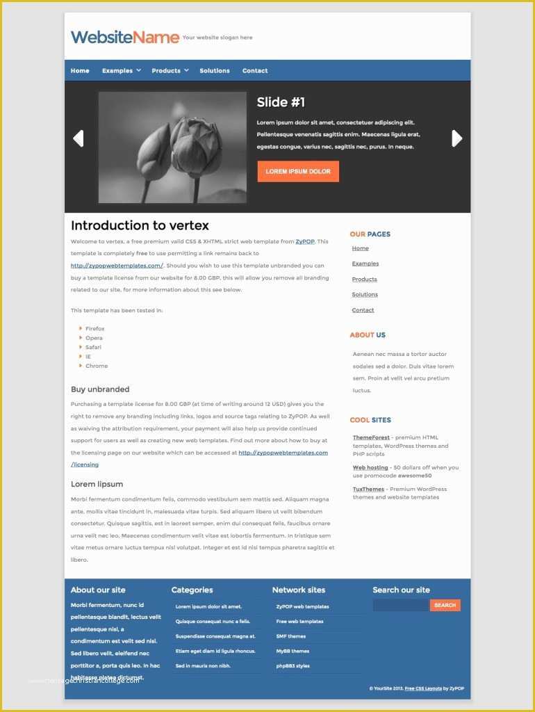 Left Side Menu Website Templates Free Download Of 26 Of Free Css Website Template